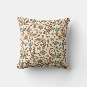 Southwestern Lizards Cushion