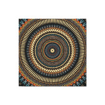 Southwestern Mandala Design