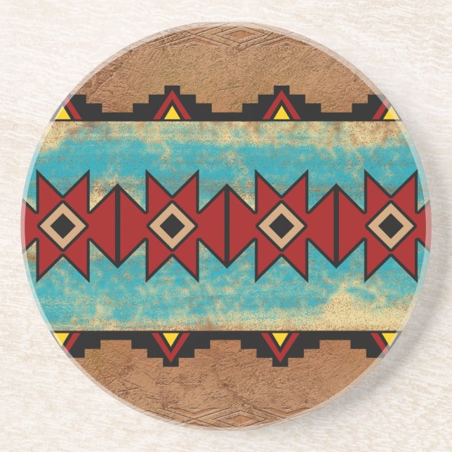 Southwestern Motif Coaster (Front)