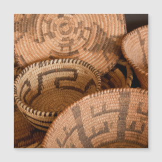 Southwestern Native American Woven Baskets  Poster