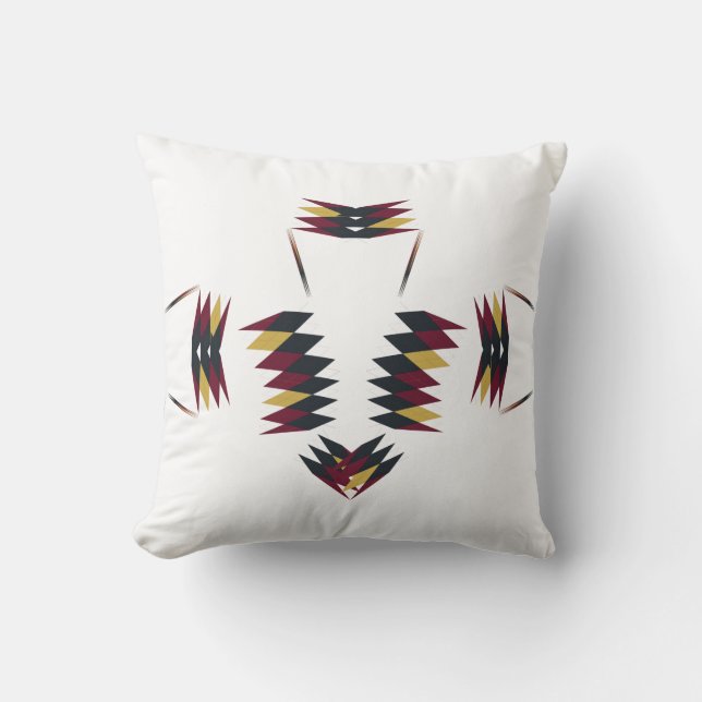 Southwestern Native Art Pattern Cushion (Front)