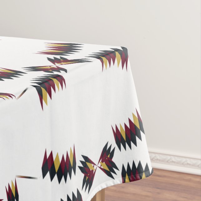 Southwestern Native Art Pattern Tablecloth (In Situ)