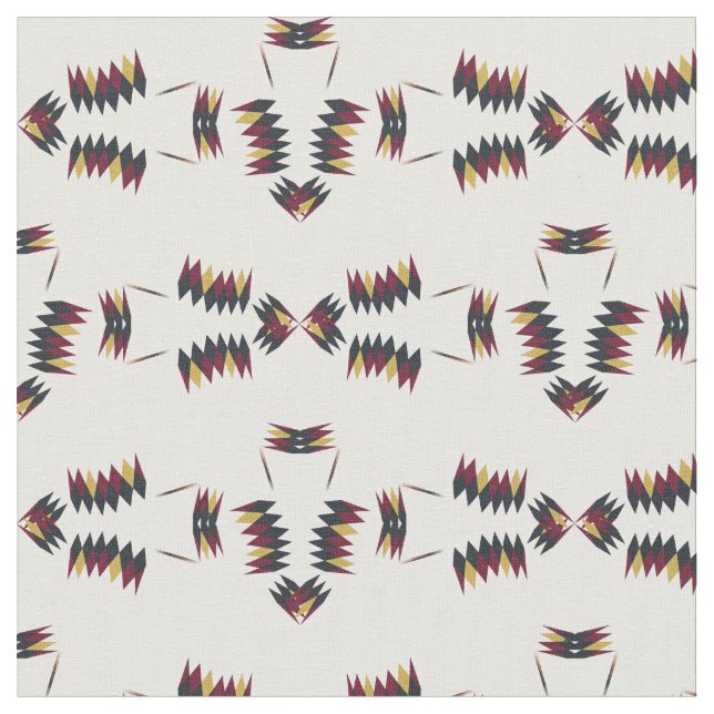 Southwestern Native Pattern Fabric (Close Up)