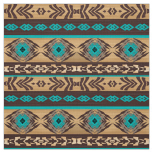 Southwestern navajo ethnic tribal pattern. fabric