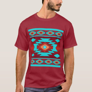 Southwestern navajo ethnic tribal pattern. T-Shirt