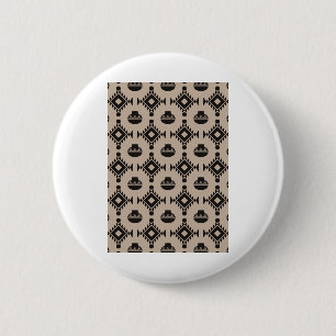 Southwestern Pattern 4 6 Cm Round Badge
