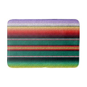 Southwestern pattern fun medium bathmat