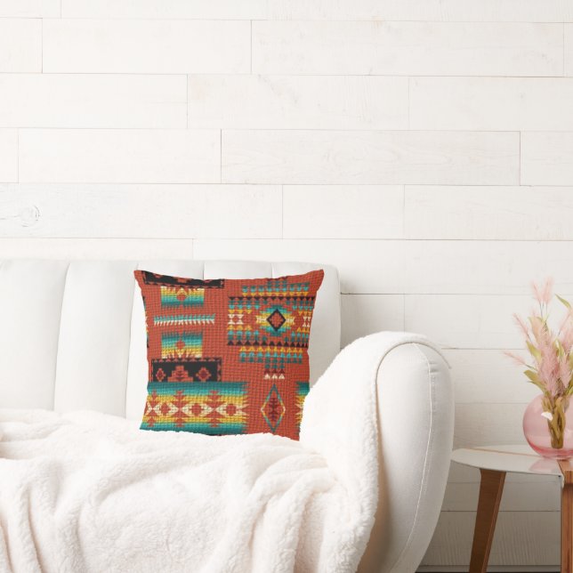 Southwestern Pattern Pillow (Couch)