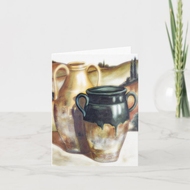 Southwestern Pottery Note Card (Front)