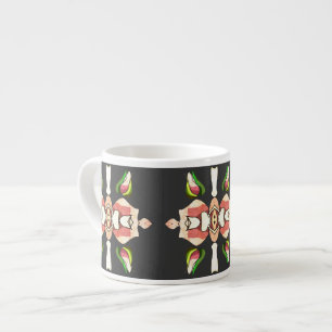 southwestern rose pink espresso cup by FRenee2