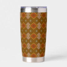 Southwestern Rustic Diamond Pattern