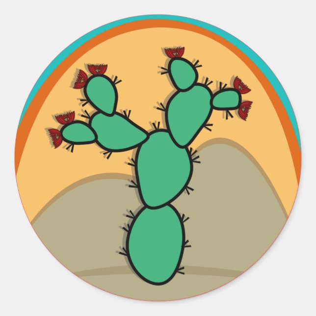 Southwestern Scene Stickers (Front)