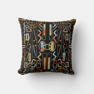 Southwestern Scratch Art Pattern Cushion
