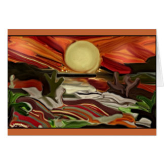 Southwestern Skies Abstract Art