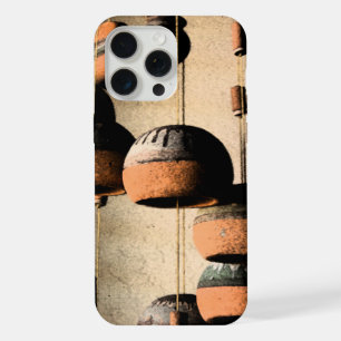 Southwestern Spiralled Clay Wind Chimes Still Life iPhone Case