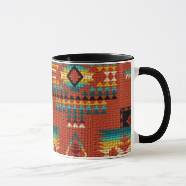 Southwestern Style coffee mug cup (Right)