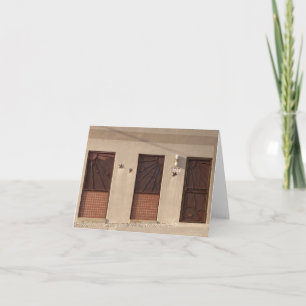 Southwestern Style Entrance Thank You Card
