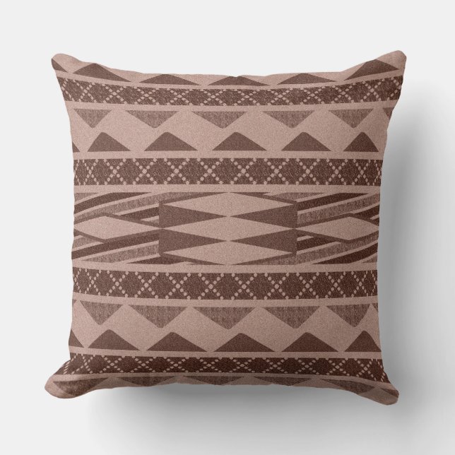 Southwestern Tribal Aztec Pattern Cushion (Front)