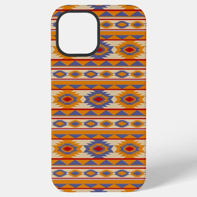 Southwestern tribal pattern iPhone case (Back)