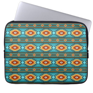 Southwestern tribal pattern laptop sleeve