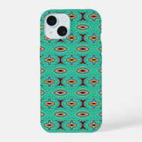 Southwestern Tropical Boho Chic Geode Pattern Art