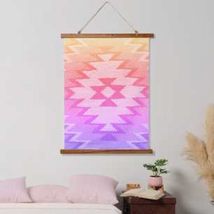 Southwestern Wall Art, Vibrant Summer Tones,  Hanging Tapestry