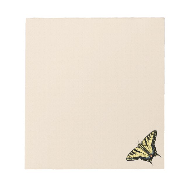Southwestern Yellow Swallowtail Butterfly   Notepad (Front)