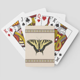 Southwestern Yellow Swallowtail Butterfly Playing Cards