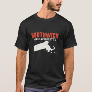 Southwick Massachusett USA State America Travel Ba T-Shirt