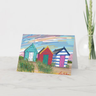 Southwold Beach Huts Card