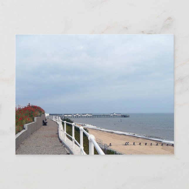 Southwold View to Pier Postcard (Front)