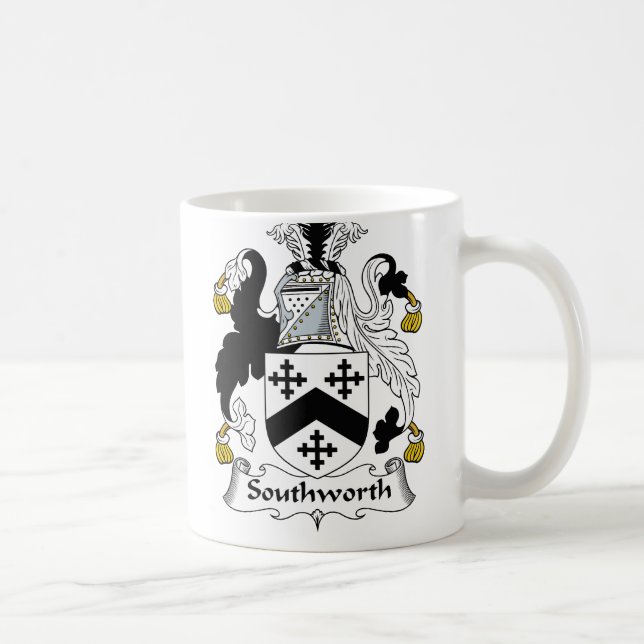 Southworth Family Crest Coffee Mug (Right)