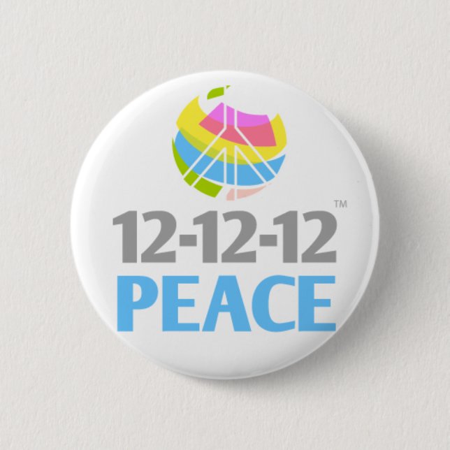Souvenir Button for PEACE (Front)