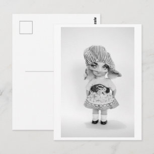 Souvenir Doll - Heidi Postcard
