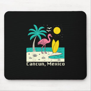 Souvenir From Cancun Mexico Family Matching Mexico Mouse Pad
