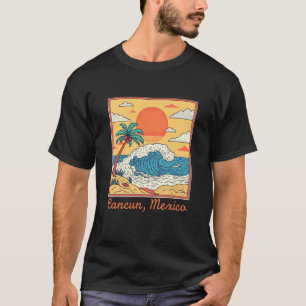 Souvenir from Cancun Mexico Family Matching Mexico T-Shirt