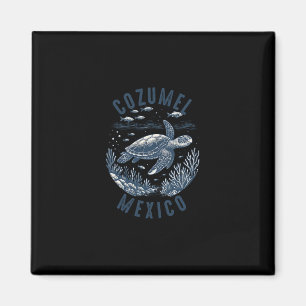 Souvenir From Cozumel Mexico Vacation Travel Men W Magnet