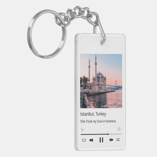 Souvenir From Your Trip : Template Key Ring (Front Left)