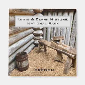 Souvenir Magnet: Lewis & Clark Nat'l Historic Park Magnet