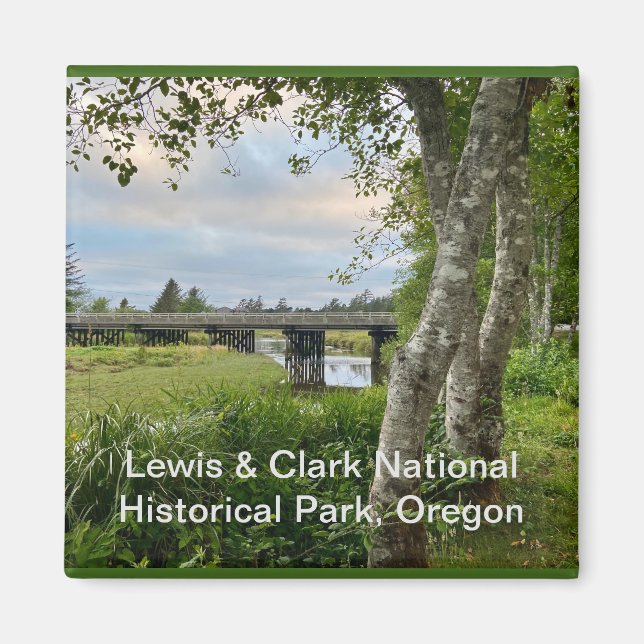 Souvenir Magnet: Lewis & Clark Nat'l Historical Pk Magnet (Front)