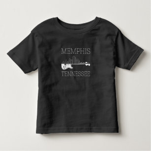 Souvenir Memphis Guitar Music Tennessee Memphis Toddler T-Shirt