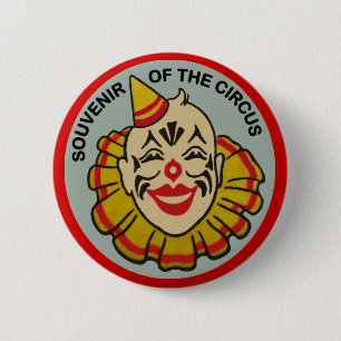 Souvenir of the Circus 6 Cm Round Badge