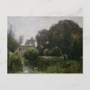 Souvenir of the Villa Borghese, 1855 Postcard