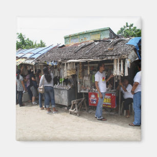 Souvenir stalls in Sulangan Magnet
