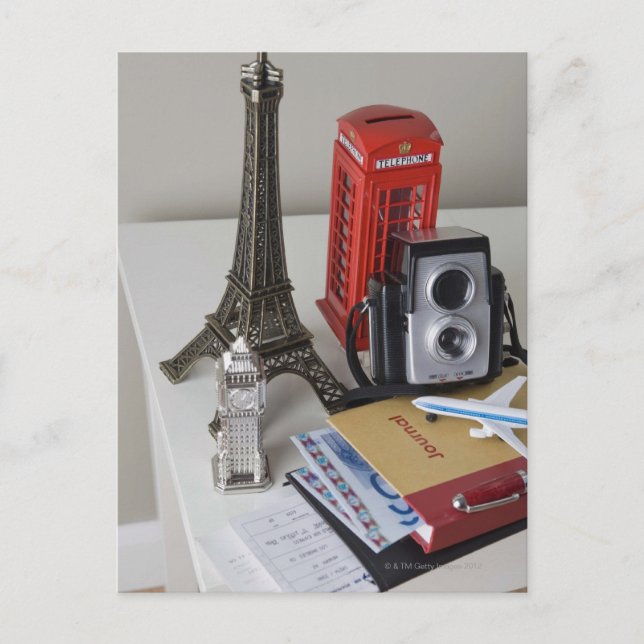Souvenirs and camera postcard (Front)