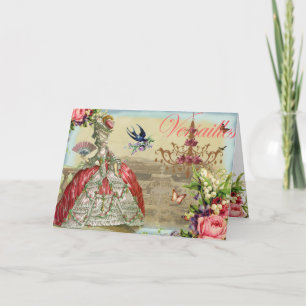 Souvenirs de Versailles Card