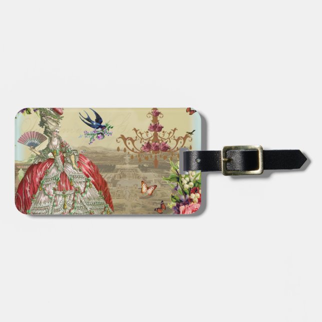Souvenirs de Versailles Luggage Tag (Front Horizontal)