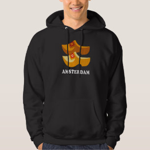 Souvenirs From Netherlands Wooden Clogs Amsterdam Hoodie