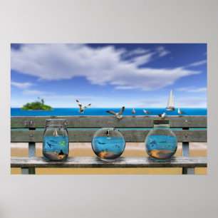 souvenirs from the beach poster