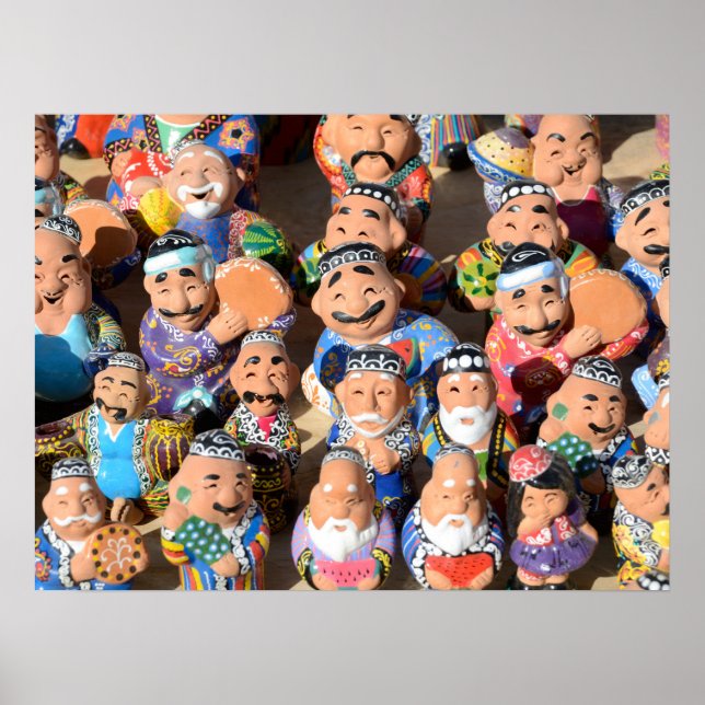 Souvenirs in Uzbekistan Poster (Front)